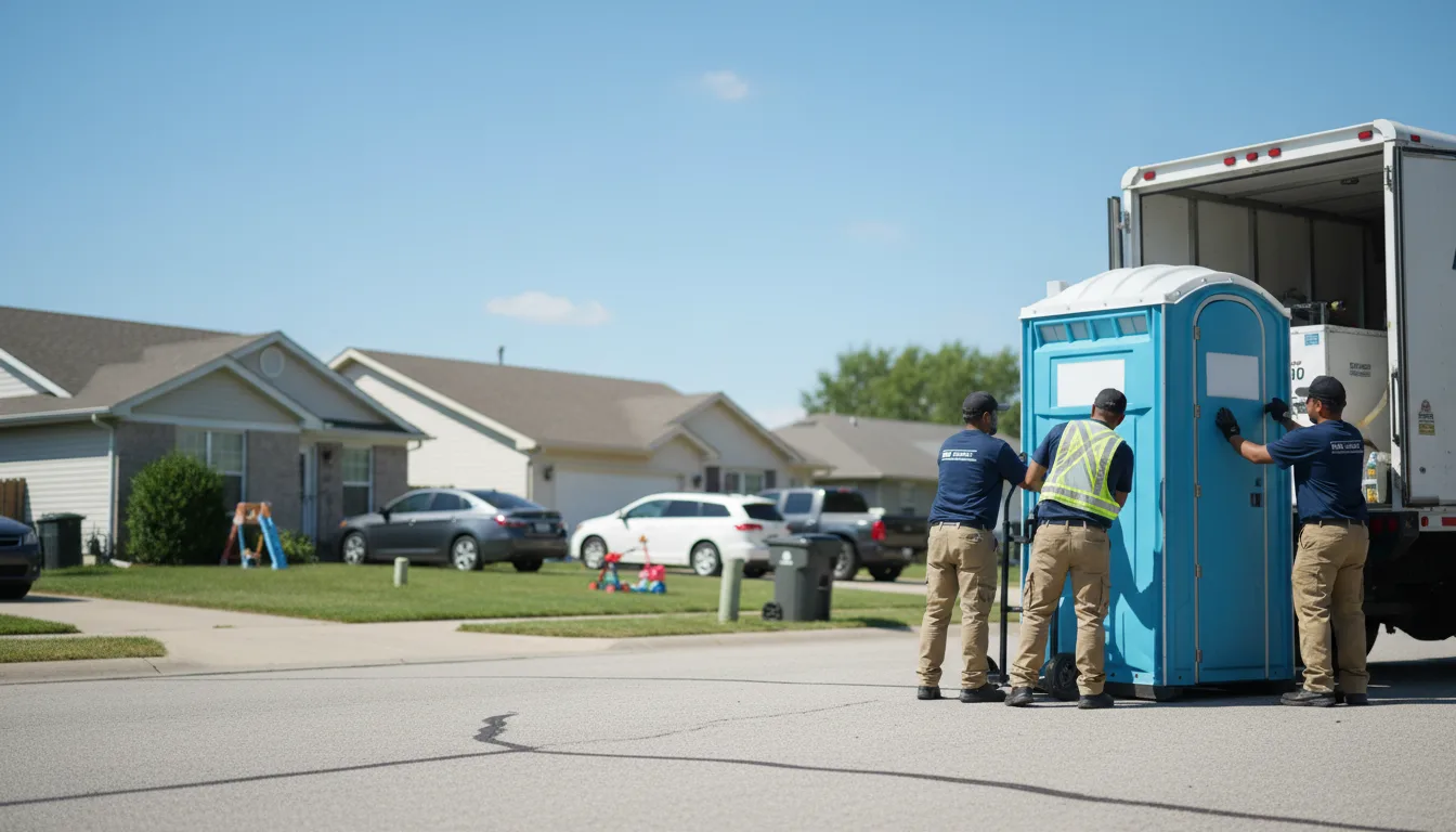 Standard Porta Potty Rentals in Hume, IL near me